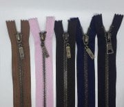 TİT T/5 Metal Fermuar - Antik Oxit Dişli 50 Ad. (1 pk)
