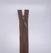 TİT T/5 Metal Fermuar - Antik Oxit Dişli 50 Ad. (1 pk) Camel - 65 cm