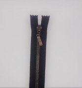 TİT T/5 Metal Fermuar - Antik Oxit Dişli 50 Ad. (1 pk) Kahve - 18 cm