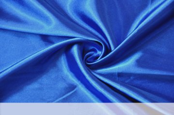 Polyester Saten Düz Astar Mavi