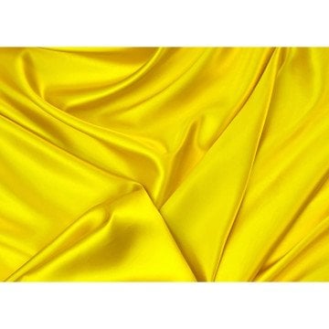 Polyester Saten Düz Astar Sarı