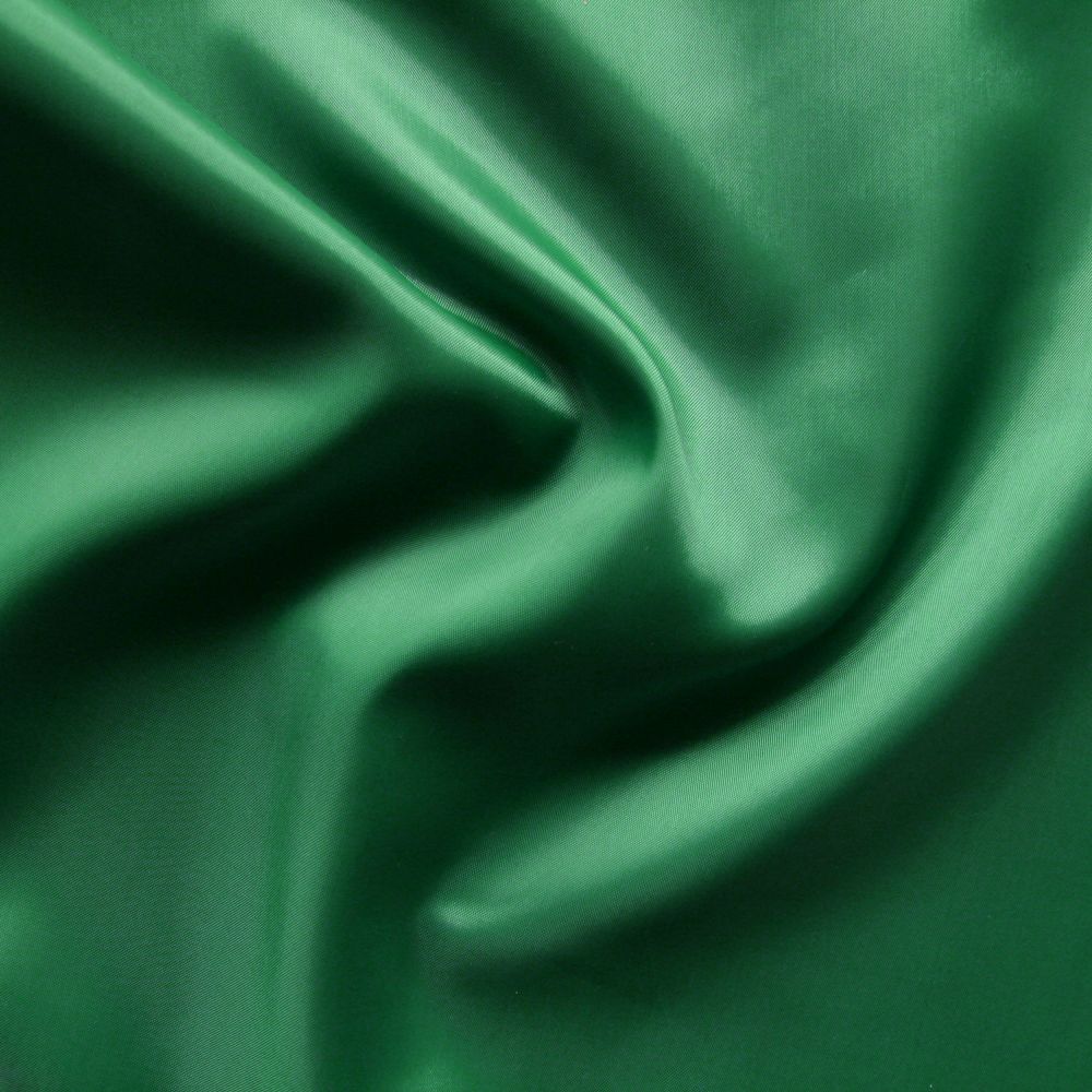 Polyester Saten Düz Astar Yeşil
