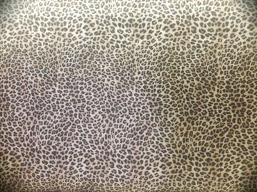 Leopar Desen Sarı-Siyah - Dijital Baskılı