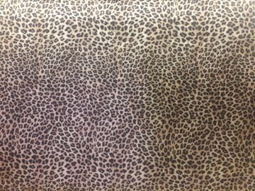 Leopar Desen Sarı-Siyah - Dijital Baskılı