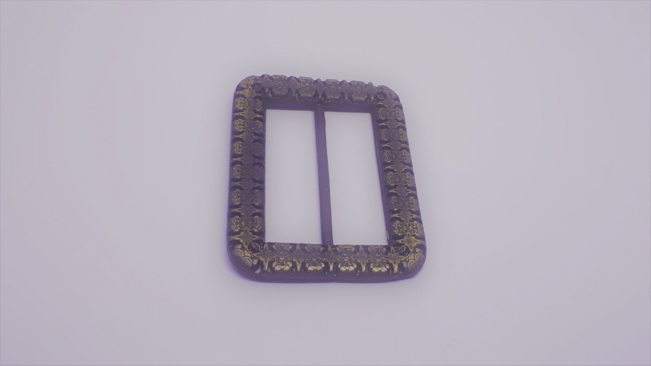 Kilim Desenli Toka - 100 Ad. (1 pk) Antik Oksit Büyük Boy