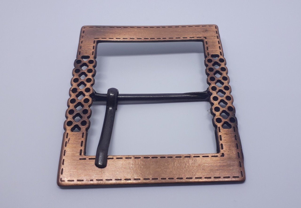 Yanları Delikli Toka - 100 Ad. (1 pk) Bakır Oksit Küçük Boy