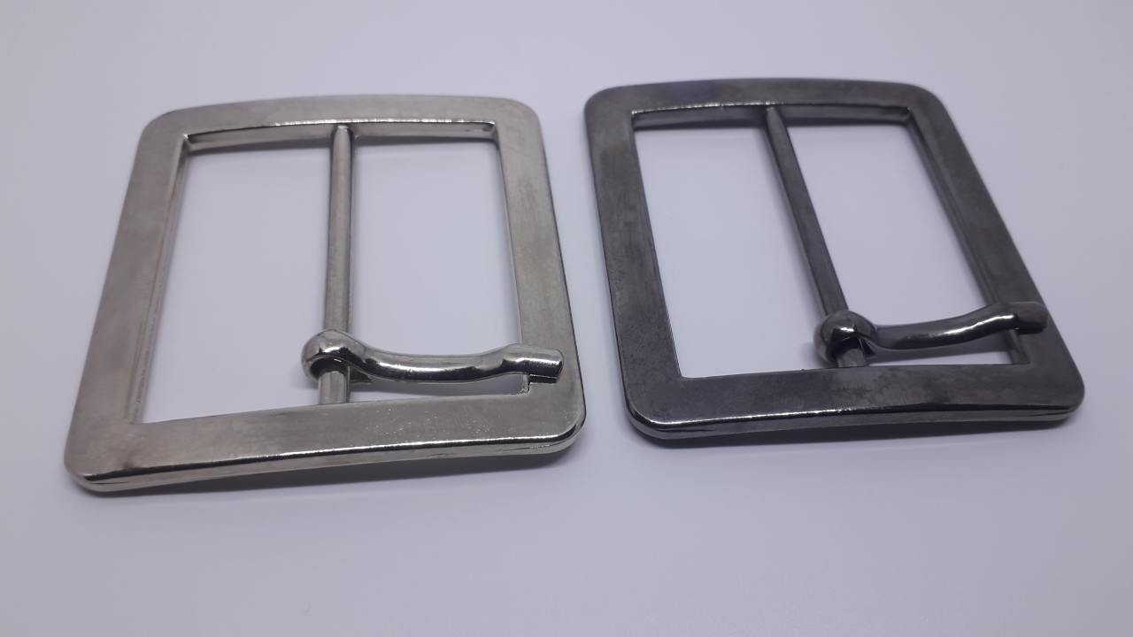 Geniş Sade Zamak Toka - 100 Ad. (1 pk)