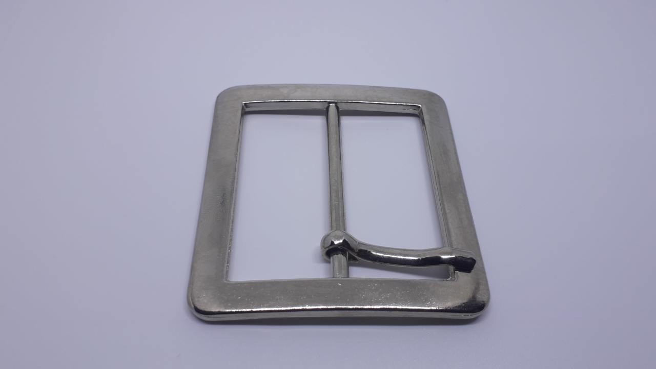 Geniş Sade Zamak Toka - 100 Ad. (1 pk) Nikel