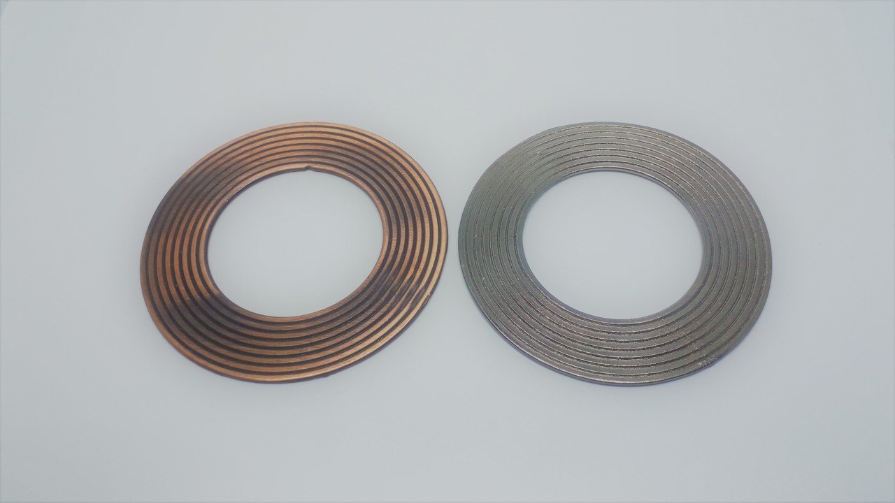 Yuvarlak Lastik Desen Zamak Toka - 100 Ad. (1 pk)
