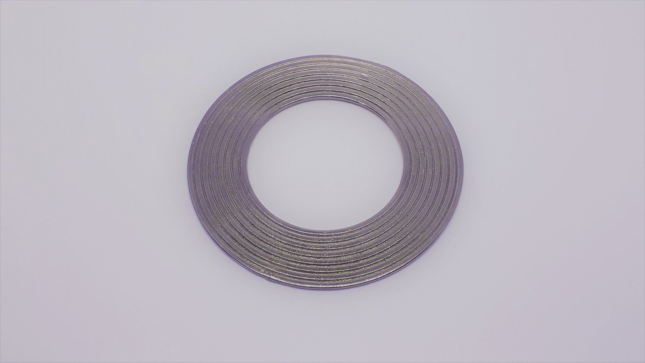 Yuvarlak Lastik Desen Zamak Toka - 100 Ad. (1 pk) Nikel