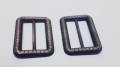 Çiçekli Zamak Toka - 100 Ad. (1 pk) Bakır Oksit Küçük Boy