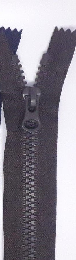 Kemik Diş Fermuar T/6 - 50 Ad. (1 pk) Kahve - 16 cm