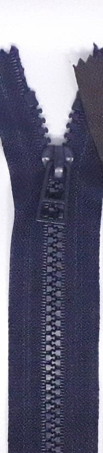 Kemik Diş Fermuar T/6 - 50 Ad. (1 pk) Lacivert - 75 cm