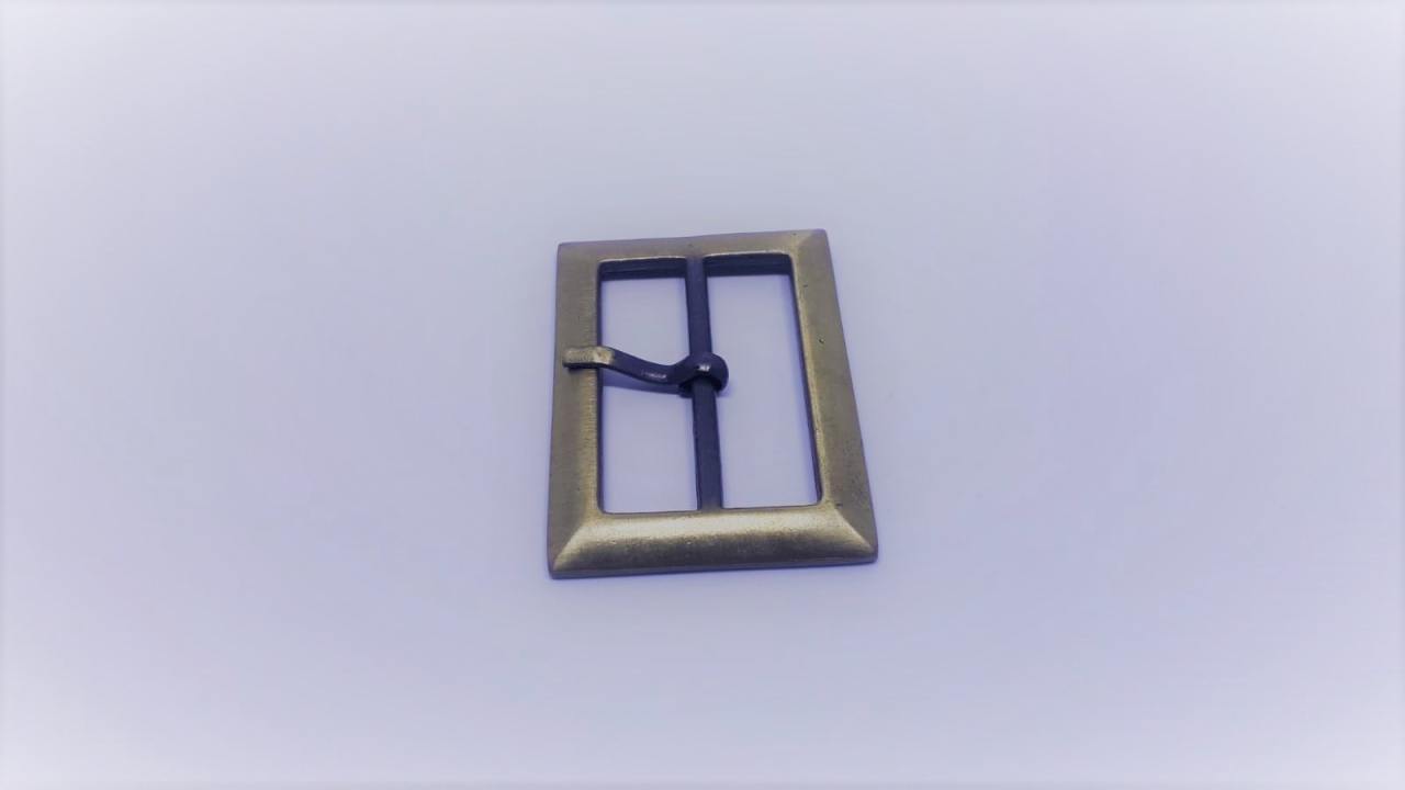 Dikdörtgen Model Zamak Toka - 100 Ad. (1 pk) Antik Oksit Orta Boy