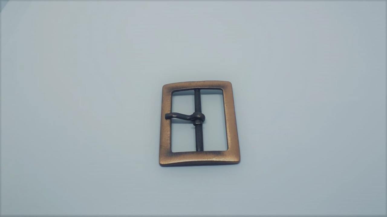 Dikdörtgen Model Zamak Toka - 100 Ad. (1 pk) Bakır Oksit Küçük Boy