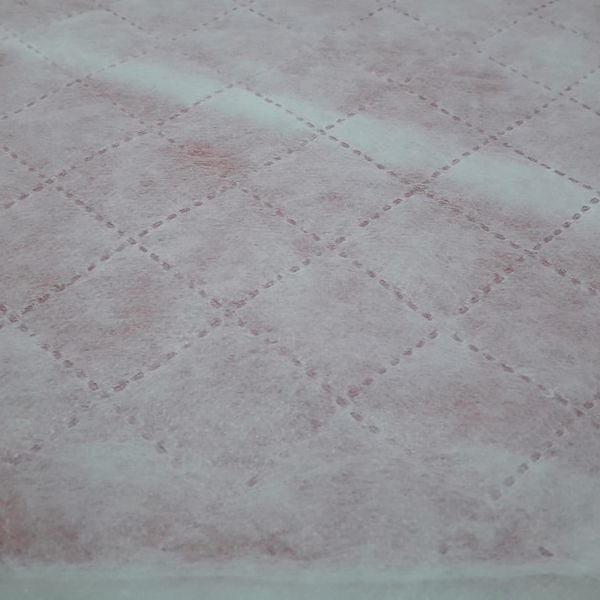 Polyester Lazerli Kapitone En: 150cm - 1 Top: 100 metre - Renk : Açık Kırmızı