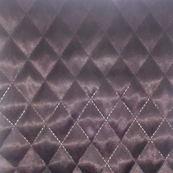 Polyester Lazerli Kapitone En: 150cm - 1 Top: 100 metre - Renk : Kahve