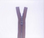 Metal Fermuar - Nikel Diş rengi - Her Çeşit Fermuar Renkleri Açık Kahve - 65 cm