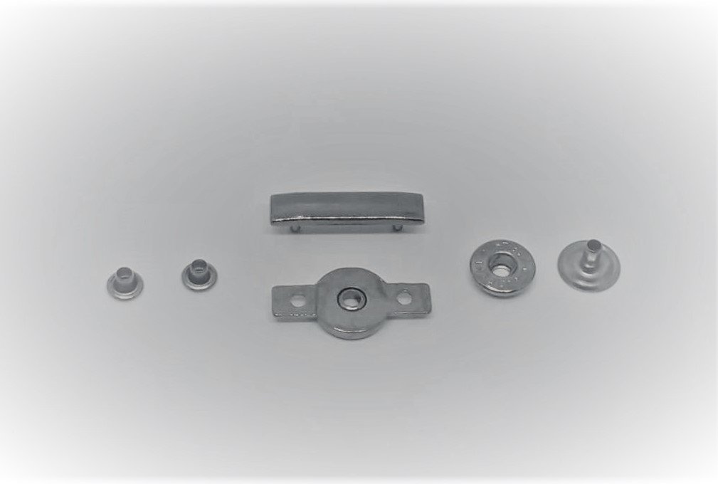 Çubuk Çıtçıt - 50 Ad. (1 pk) Black Nikel Küçük Boy