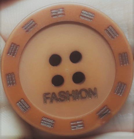 Fashion Düğmeler - 100 Ad. (1 pk) Camel 40 Boy