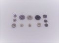 Taşlı Çıtçıt Model 3 - 100 Ad. (1 pk)