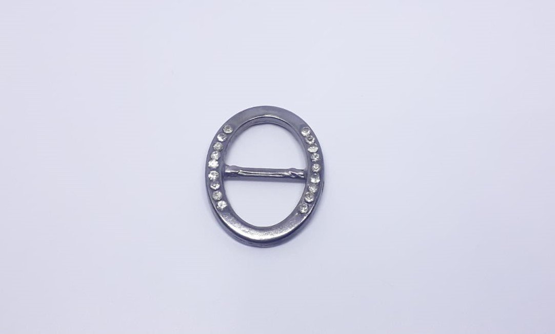 Yanları 9 Taşlı Model - 100 Ad. (1 pk) Black Nikel