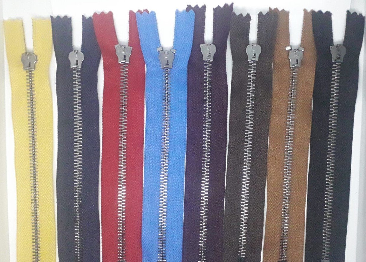 Zipex T/5 Metal Fermuar - Black Diş - 50 Ad. (1 pk)