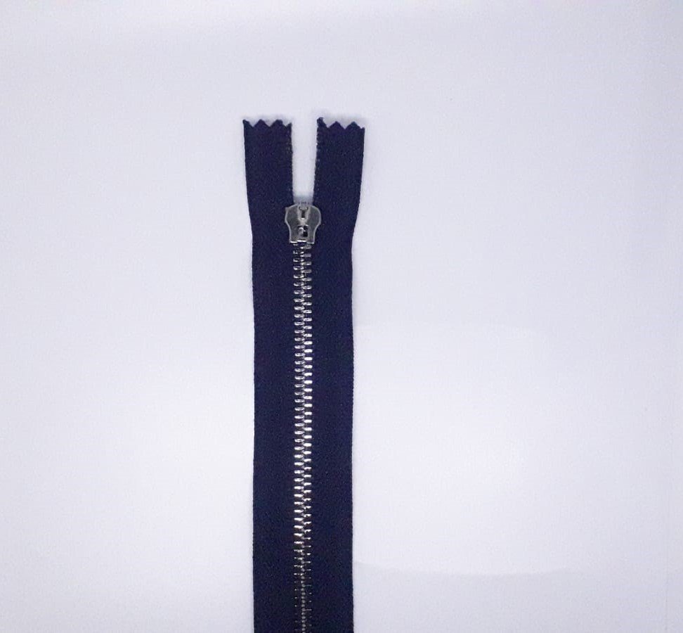 Zipex T/5 Metal Fermuar - Black Diş - 50 Ad. (1 pk) 16 cm - Lacivert