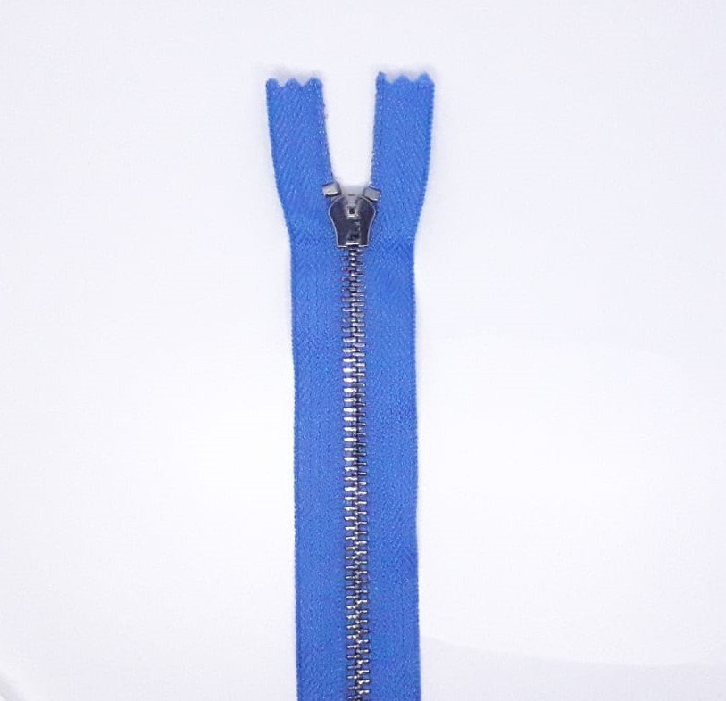 Zipex T/5 Metal Fermuar - Black Diş - 50 Ad. (1 pk) 65 cm - Mavi