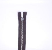 Zipex T/5 Metal Fermuar - Black Diş - 50 Ad. (1 pk) 50 cm - Kahve