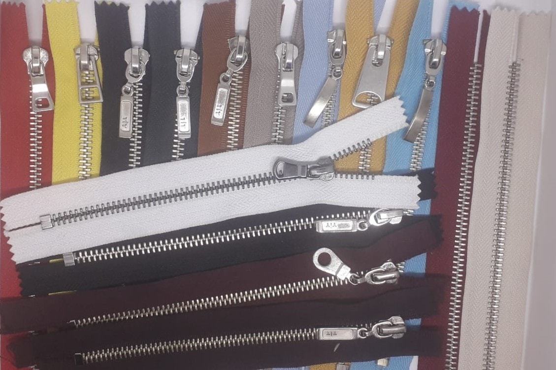 TİT T/5 Metal Fermuar - Beyaz Diş 50 Ad. (1 pk)