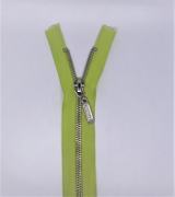 TİT T/5 Metal Fermuar - Beyaz Diş 50 Ad. (1 pk) Benetton Yeşili - 16 cm
