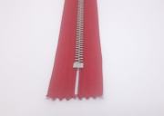 TİT T/5 Metal Fermuar - Beyaz Diş 50 Ad. (1 pk) Kırmızı - 55 cm